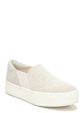 Vince Warren Slip On Sneaker Size 7 Linen